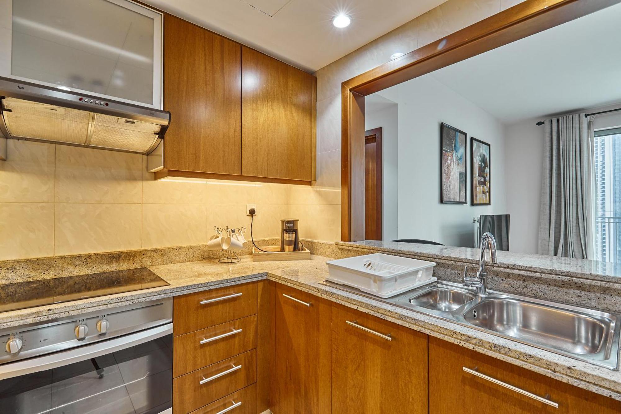 Shukran Homes Lux 1Br With Fountains View 두바이 외부 사진