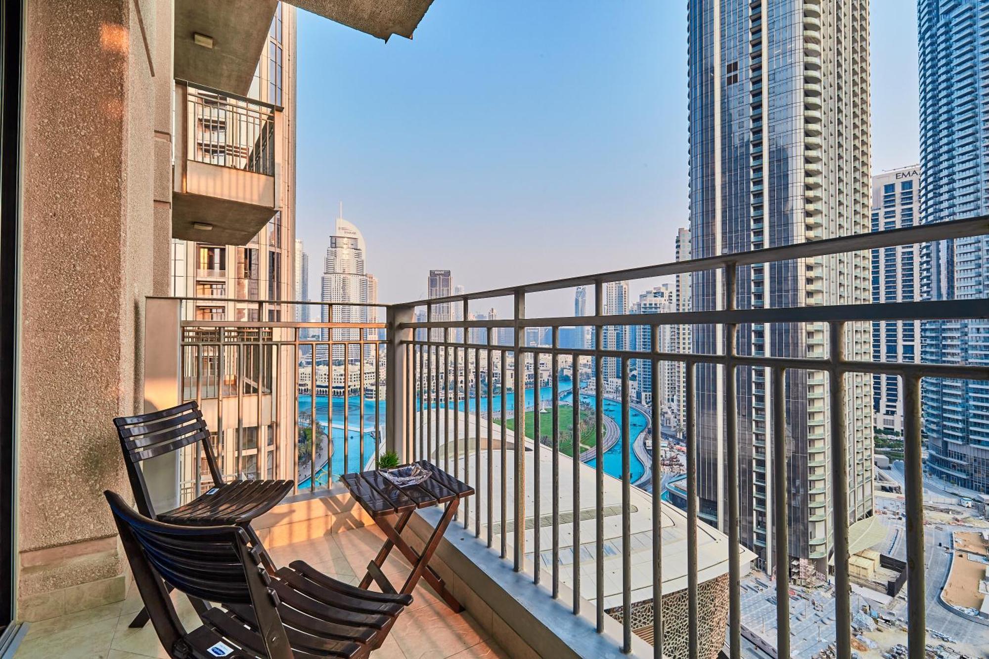 Shukran Homes Lux 1Br With Fountains View 두바이 외부 사진